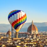 Hot-air Balloon over Florence