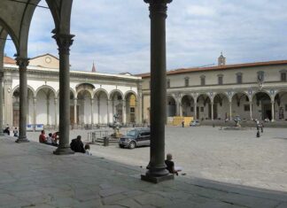 Piazza SS Annunziata Firenze. Ph. (c) Hugin